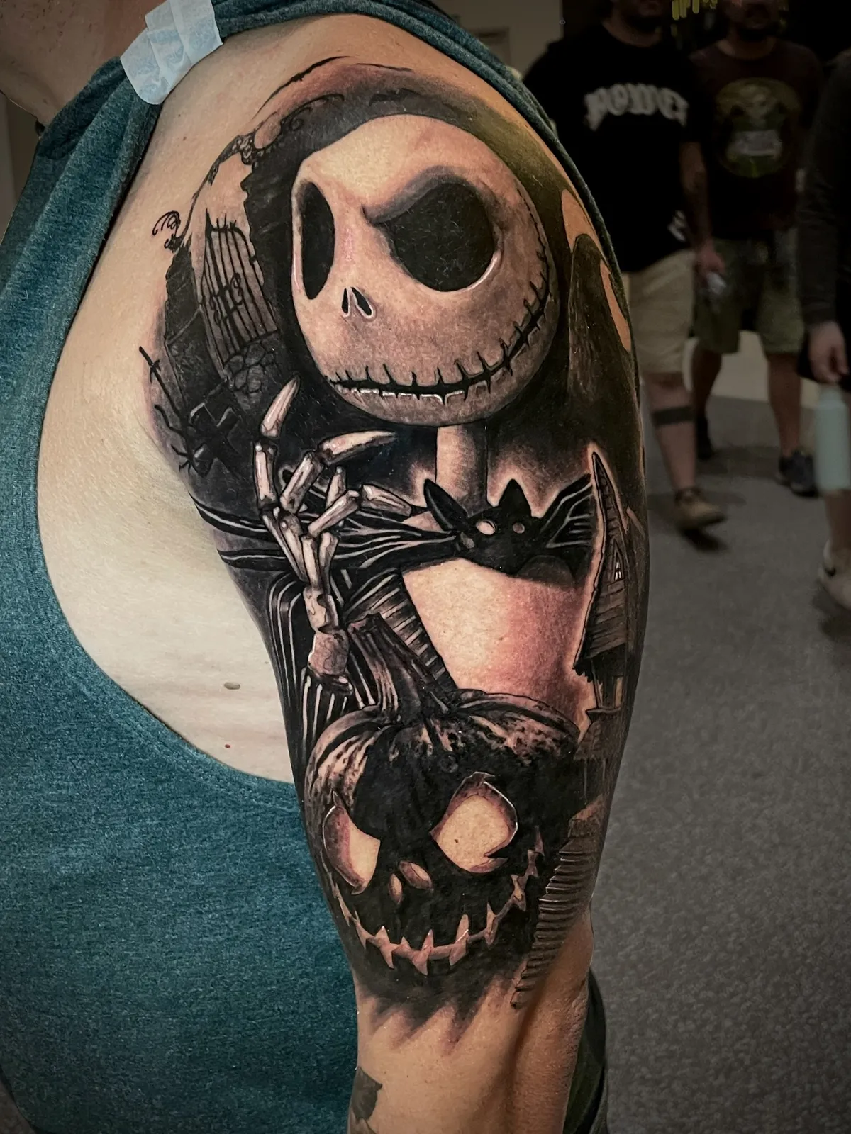 Realism portrait tattoo Madrid